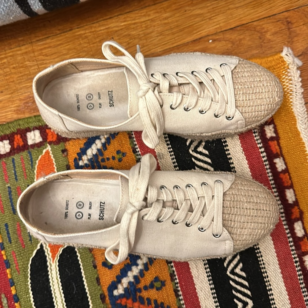 Schultz espadrille sneakers 7.5B - Picture 2 of 5